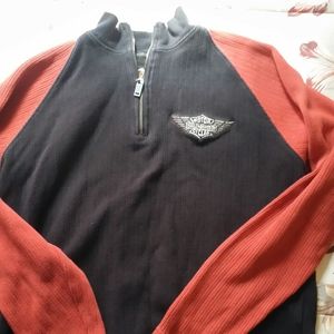 Harley Davidson Quarter zip up